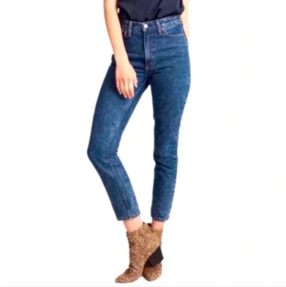 Abercrombie & Fitch Annie High Rise Girlfriend Jeans Size 25